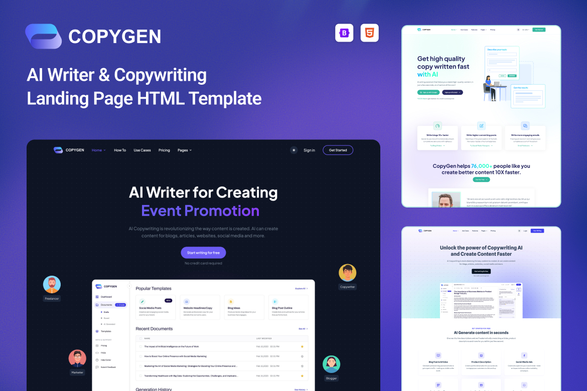 CopyGen (HTML)