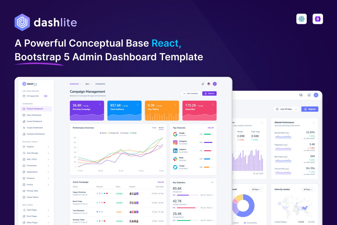 DashLite (React)